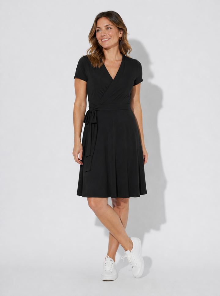 Tulip Dress / Black