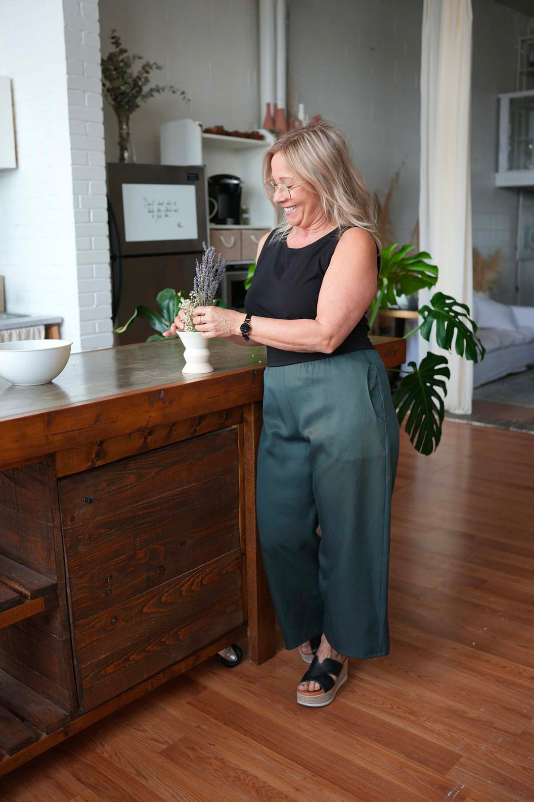 Pantalon Cactus / Vert