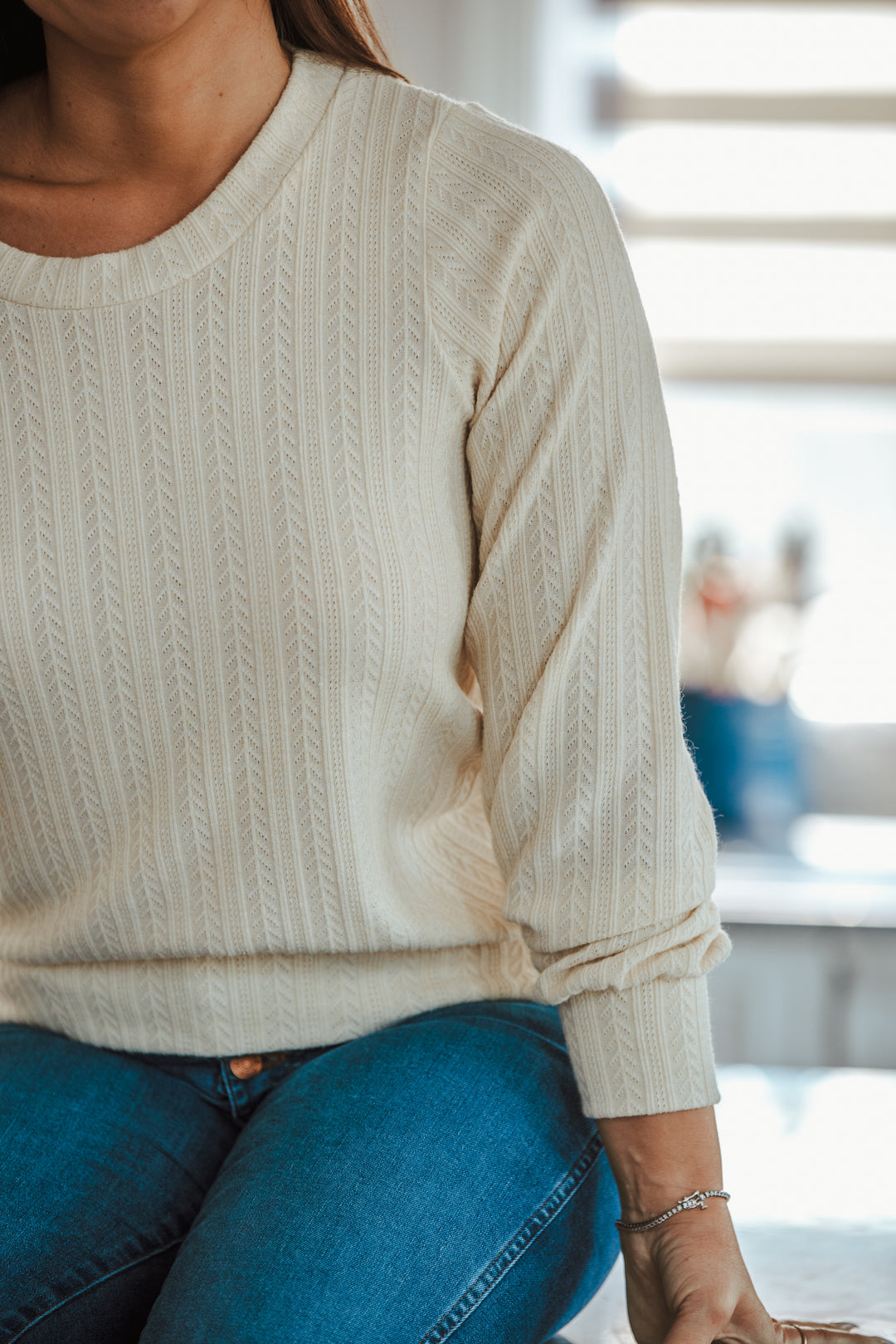Sophie Sweater / Gray Knit