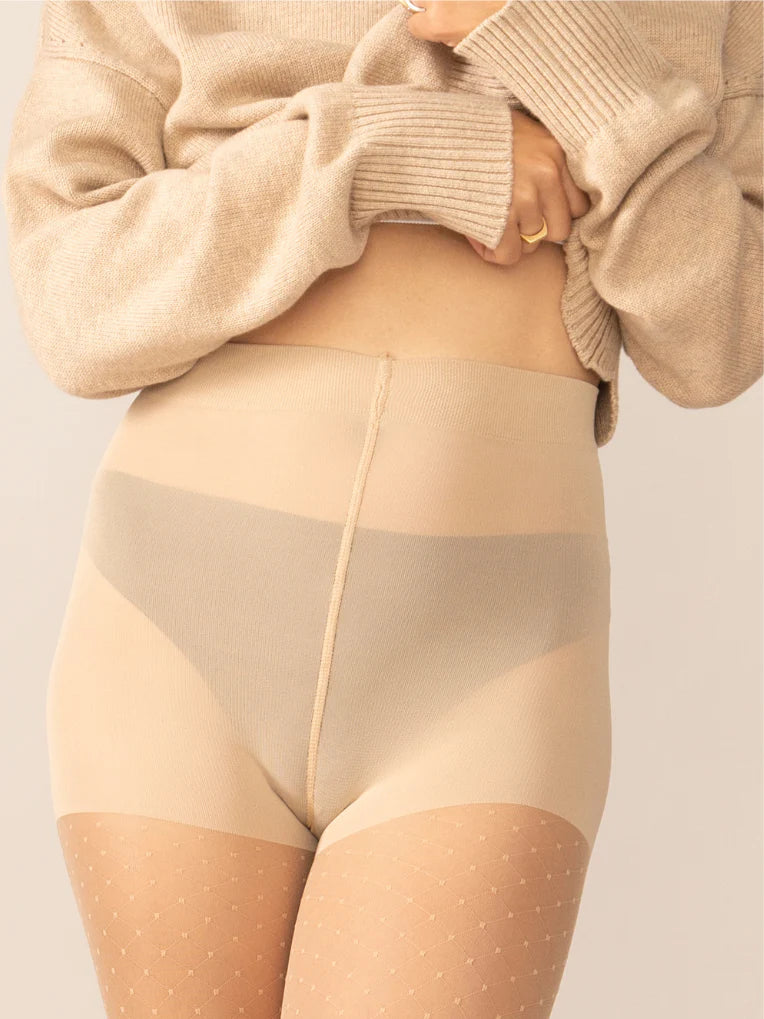 Collant effet résille - Dune