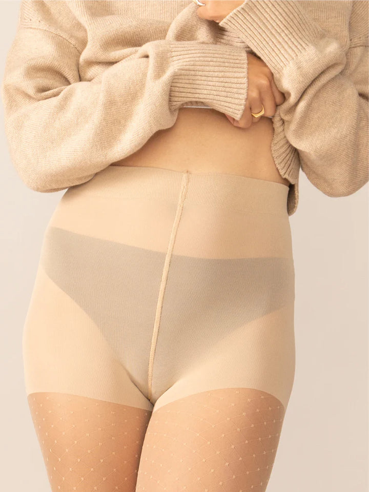 Collant effet résille - Dune