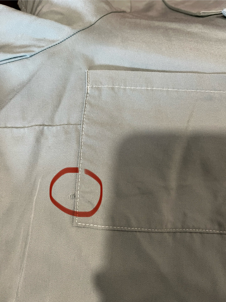 004 - Haut Duke - Twill Menthe - Presque parfait