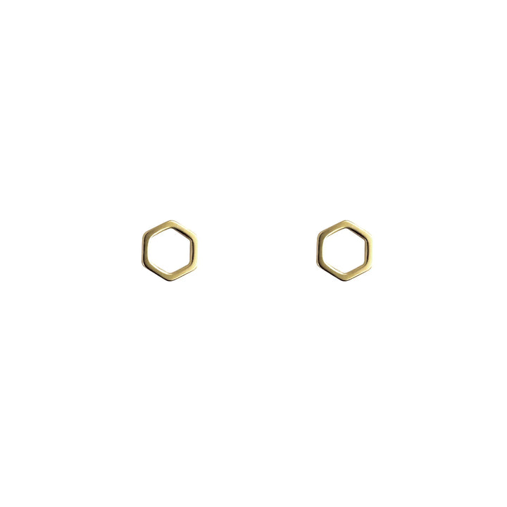 Hexagon earrings / Honeycomb