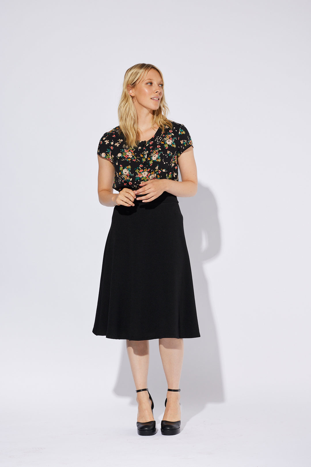 Jupe Twist / Tricot Noir