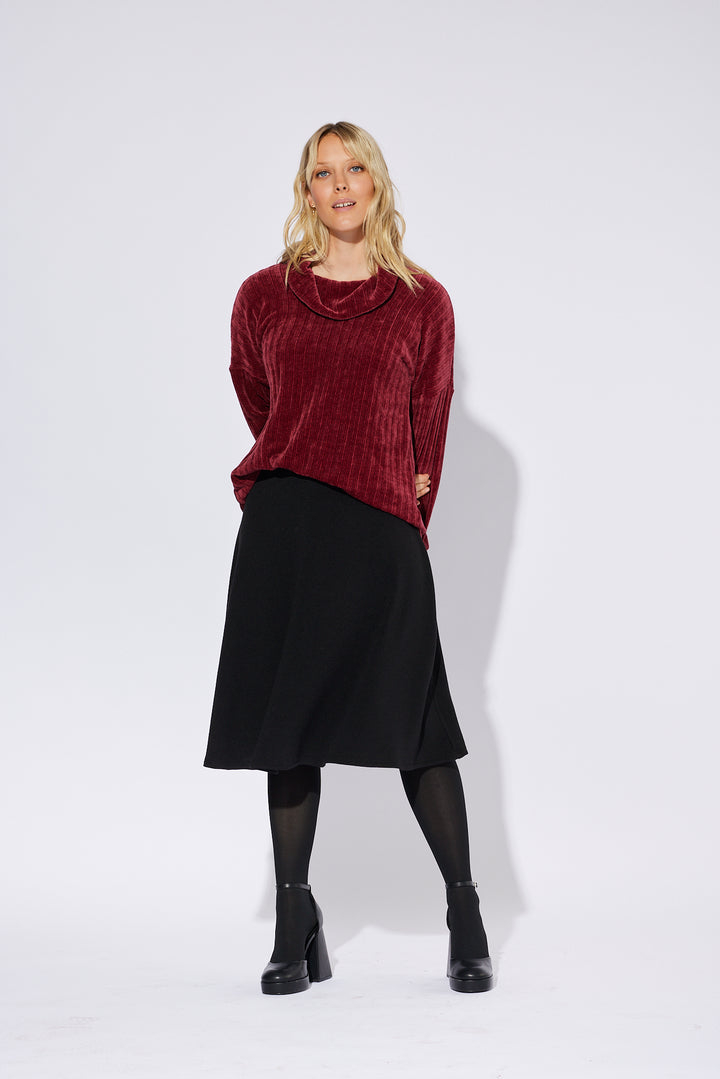 Jupe Twist / Tricot Noir