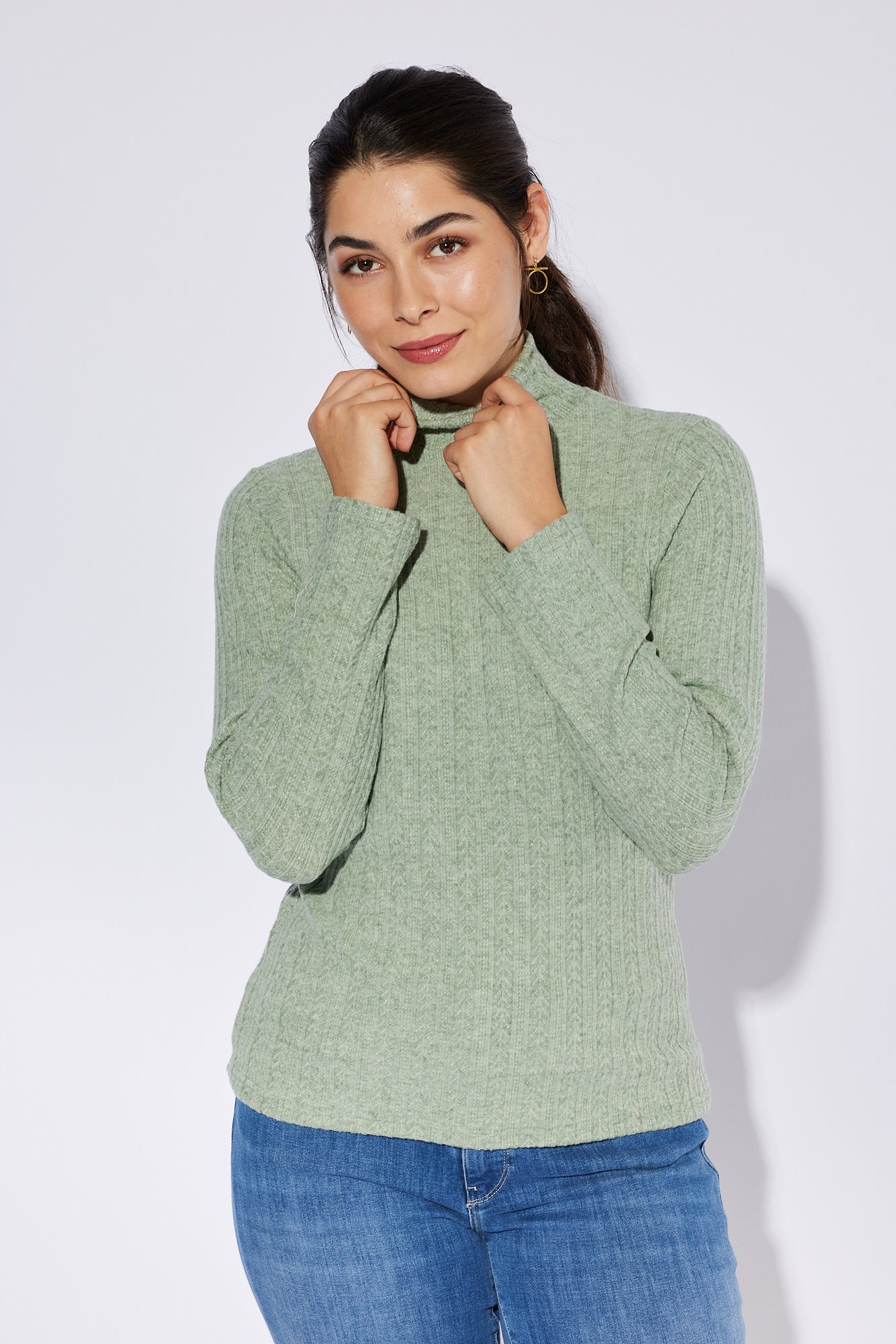 Coco Sweater / Sage Knit