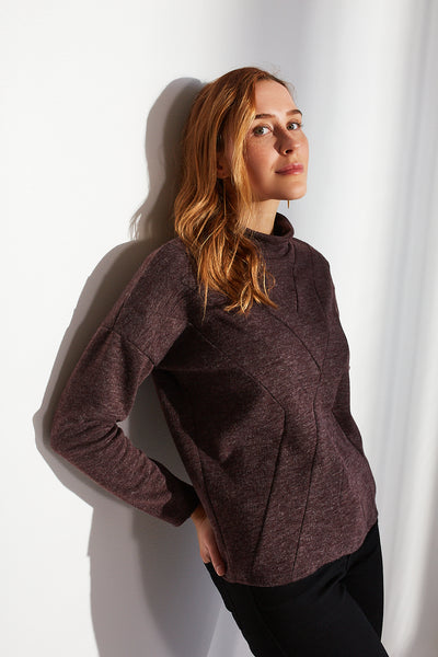 Sigrid Sweater - Charcoal Cashmeer