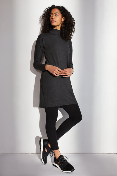 Willow Tunic - Micro Lines Gray