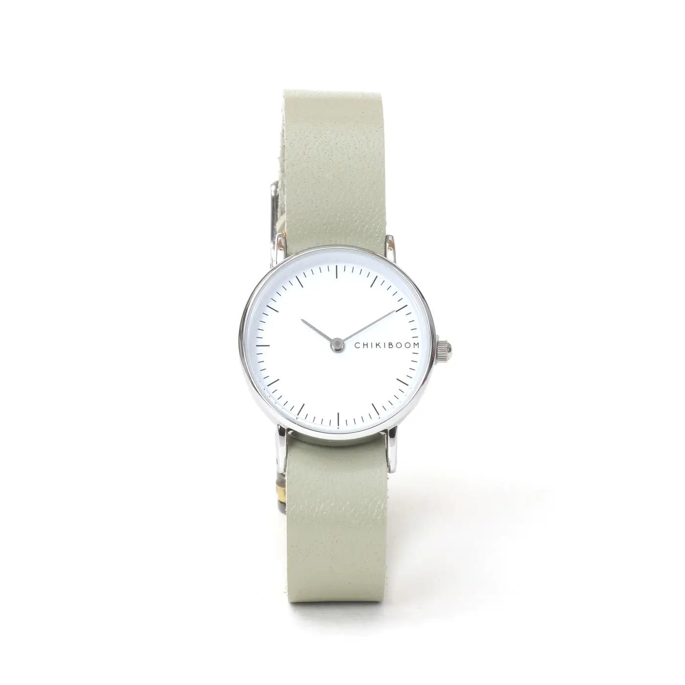 Women's watch soft green / white
